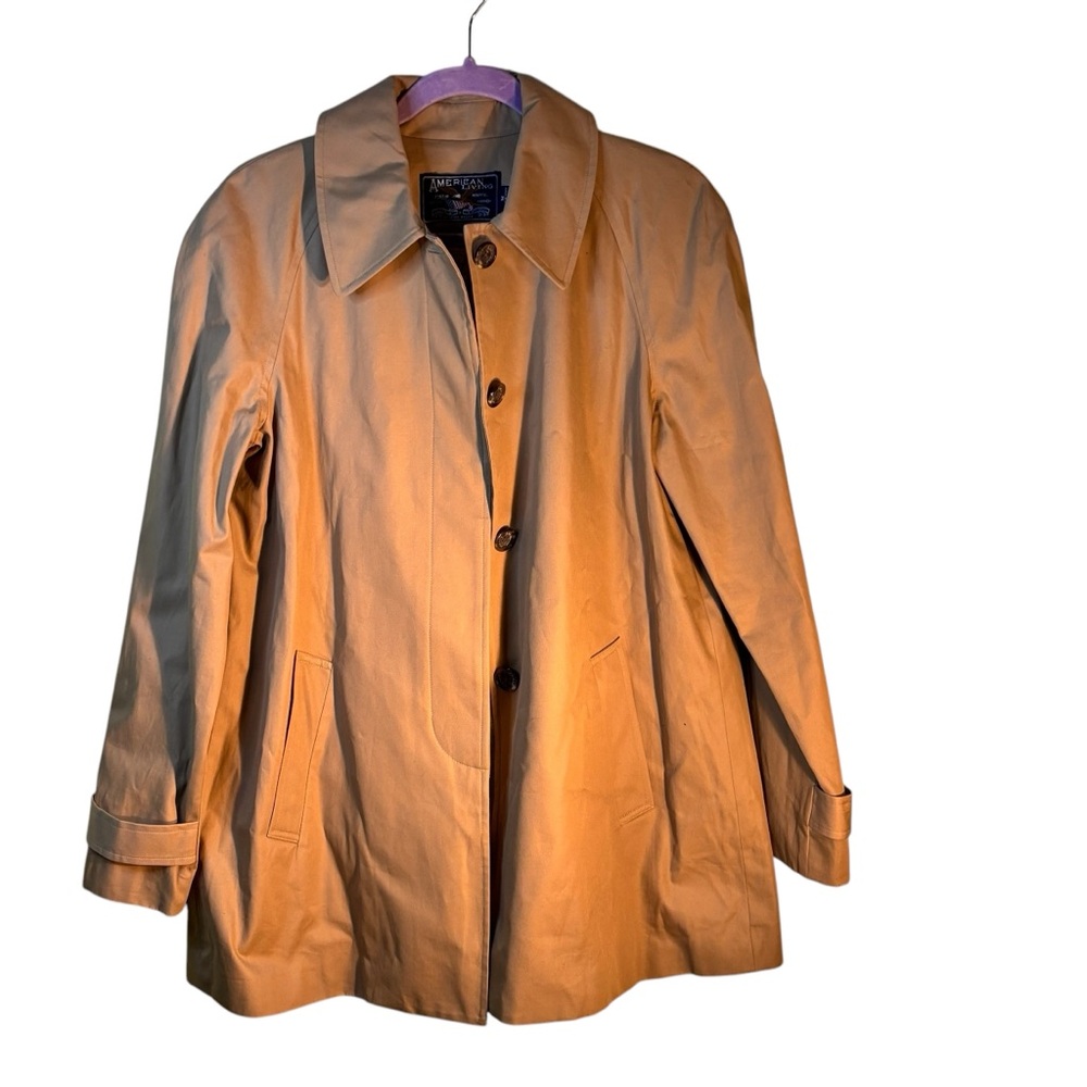 American Living Trench‎ Coat Size Medium